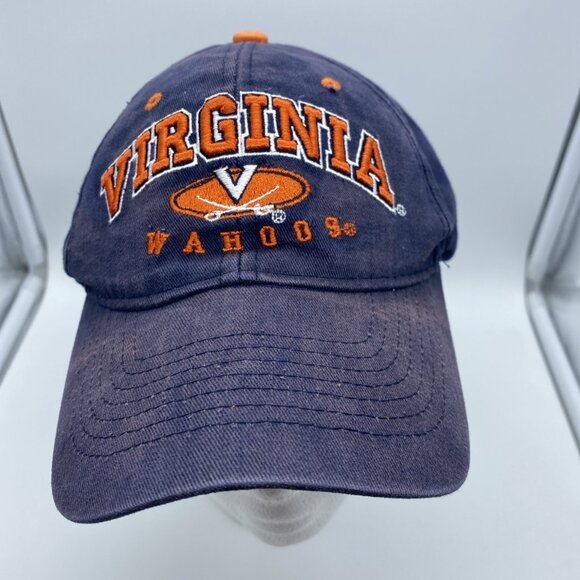 Virginia Wahoo's Blue Baseball Cap Hat Snap-back Men's Zephyr NCAA - Picture 1 of 12